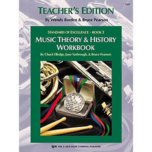 KJOS Standard Of Excellence BK3,MSC THRY/HISTORY WB-TEACHER