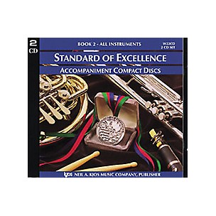JK Standard Of Excellence Book 2 Accompaniment 2-CD Set