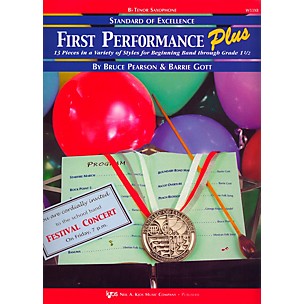 KJOS Standard Of Excellence First Performance Plus-TENOR SAX