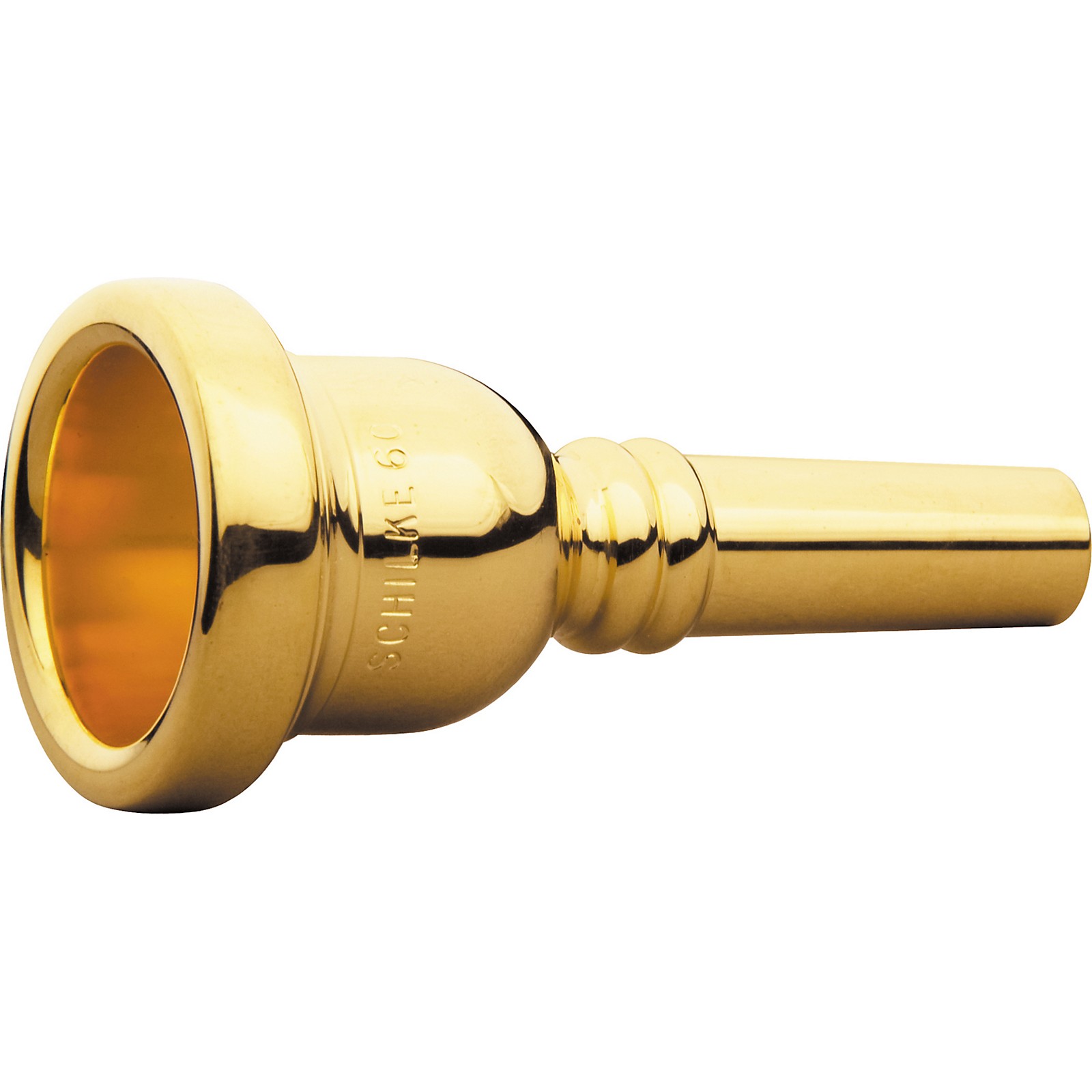 Schilke Standard Series Large Shank Trombone Mouthpiece in Gold