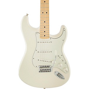 Fender Standard Stratocaster Electric Guitar with Maple Fretboard