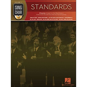 Hal Leonard Standards - Sing with The Choir Series Volume 3 Book/CD