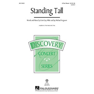 Hal Leonard Standing Tall (Discovery Level 2) 2-Part Composed by Cristi Cary Miller