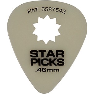 Everly Star Glow In The Dark Celluloid Guitar Picks