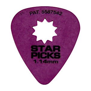 Everly Star Grip Guitar Picks (50 Picks)