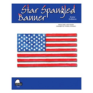 Schaum Star Spangled Banner (NFMC 2016-2020 Federation Festivals Bulletin) Educational Piano Series Softcover