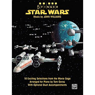 Alfred Star Wars 5 Finger Piano Songbook with Optional Duet Accompaniments