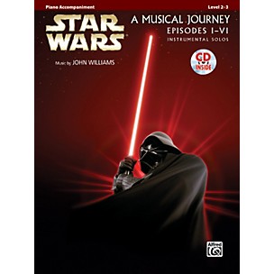 Alfred Star Wars Instrumental Solos (Movies I-VI) Piano Accom. Book & CD
