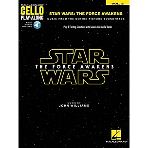 Hal Leonard Star Wars: The Force Awakens (Cello Play-Along Volume 2) Cello Play-Along Series Softcover Audio Online