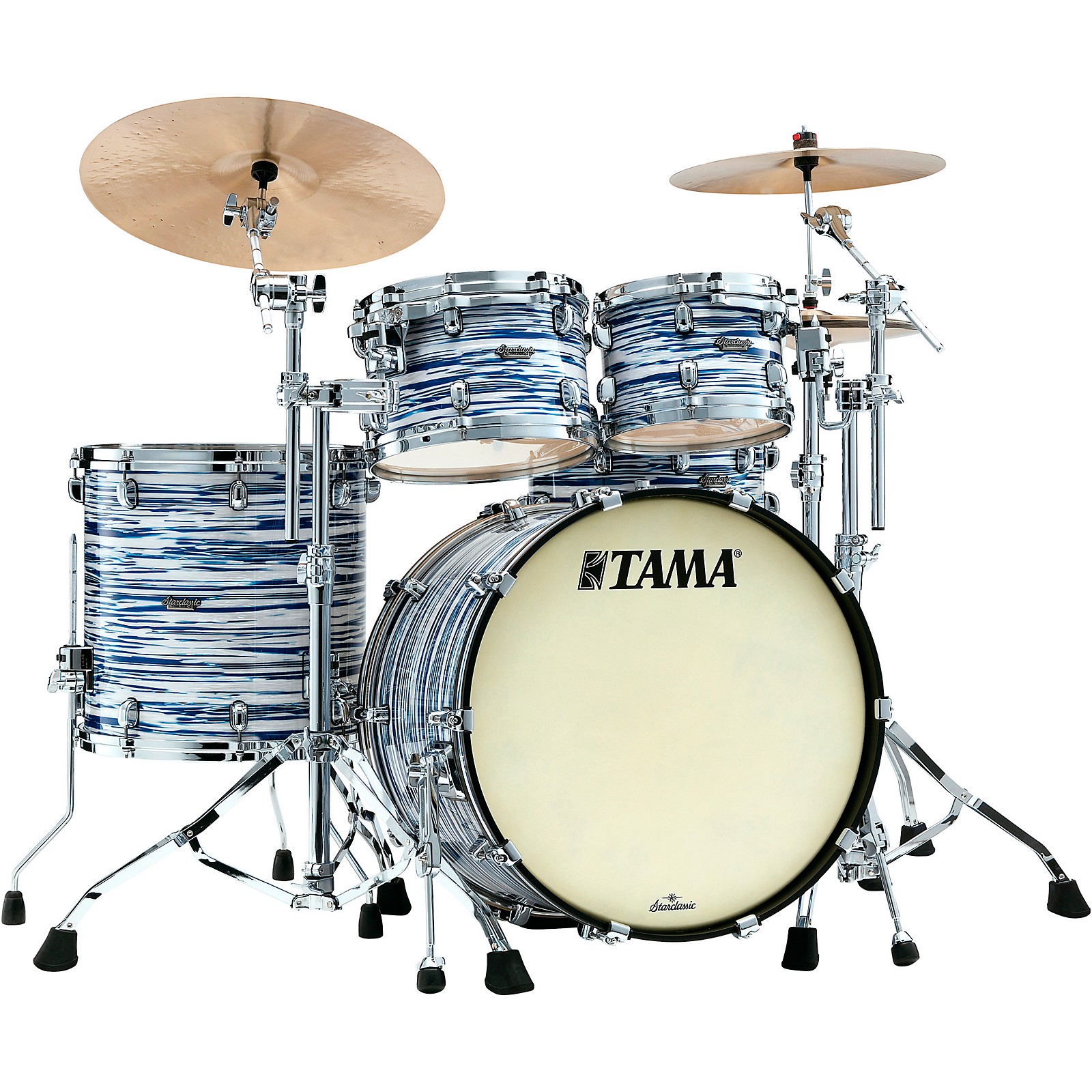 TAMA❅॰ॱ　0928 TAMA Starclassic Maple 4-Piece Shell Pack With Chrome