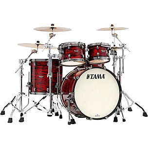 TAMA Starclassic Maple 4-Piece Shell Pack With Smoked Black Nickel Hardware and 22" Bass Drum