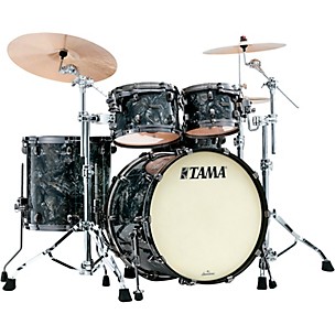 TAMA Starclassic Maple 4-Piece Shell Pack with Black Nickel Hardware and 22 in. Bass Drum