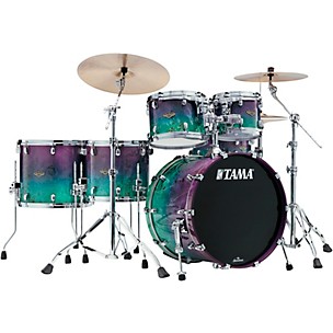 TAMA Starclassic Walnut/Birch 5-Piece Shell Pack with 22" Bass Drum and Chrome Hardware