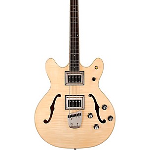 Guild Starfire Bass II Flamed Maple Short-Scale Semi-Hollow Electric Bass Guitar