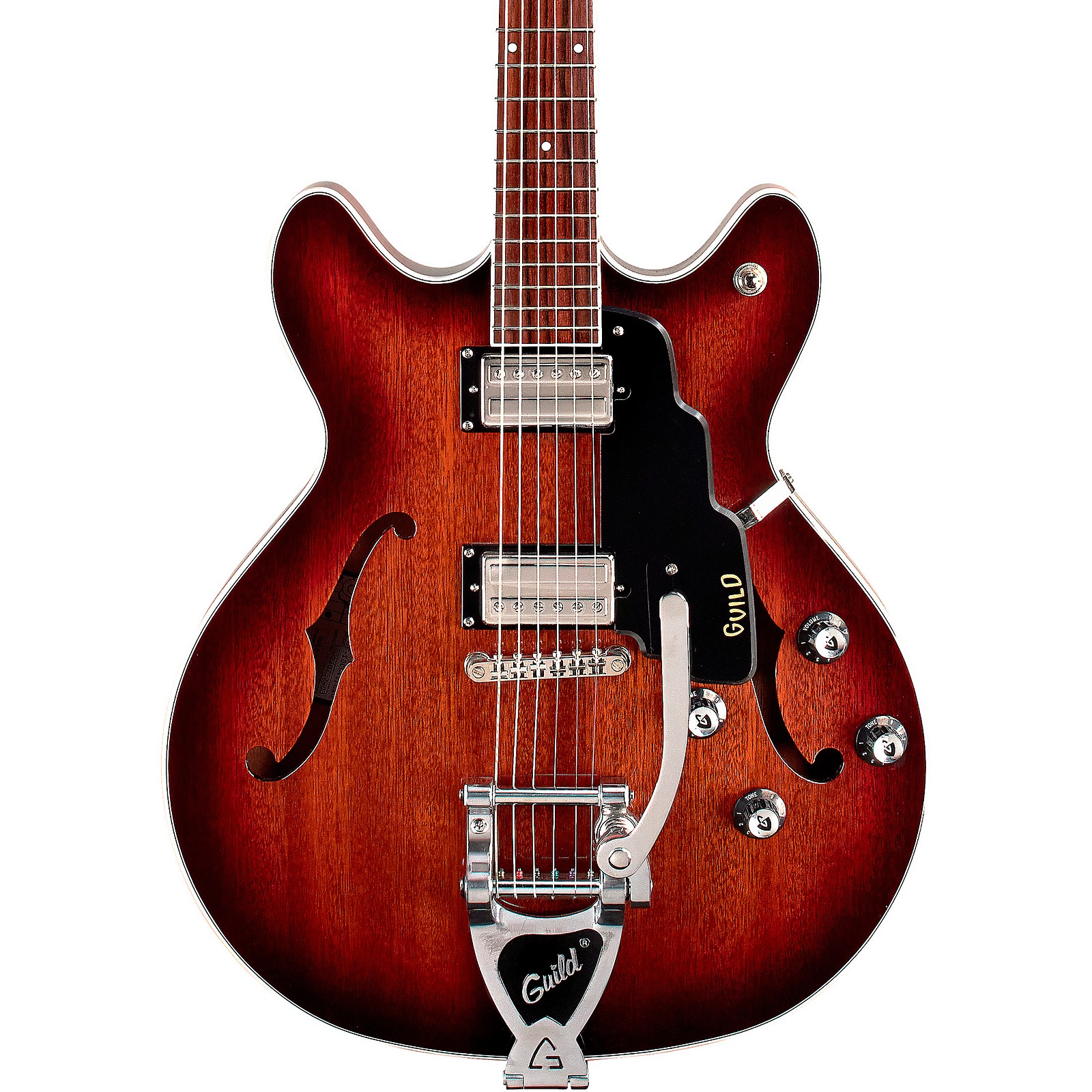 Guild Starfire I DC With Guild Vibrato Tailpiece Semi-Hollow Electric