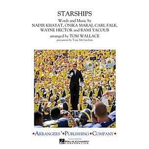 Arrangers Starships Marching Band Level 2 by Nicki Minaj Arranged by Tom Wallace