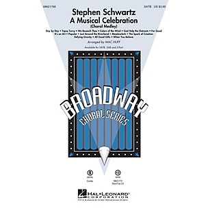 Hal Leonard Stephen Schwartz - A Musical Celebration (Choral Medley) ShowTrax CD Arranged by Mac Huff