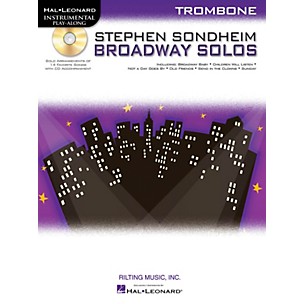 Hal Leonard Stephen Sondheim - Broadway Solos (Trombone) Instrumental Play-Along Series Softcover with CD