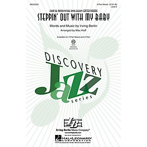 Hal Leonard Steppin' Out with My Baby (Discovery Level 2) 3-Part Mixed arranged by Mac Huff