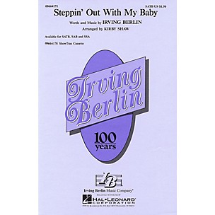 Hal Leonard Steppin' Out with My Baby SATB arranged by Kirby Shaw