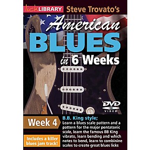 Licklibrary Steve Trovato's American Blues in 6 Weeks (Week 4) Lick Library Series DVD Performed by Steve Trovato
