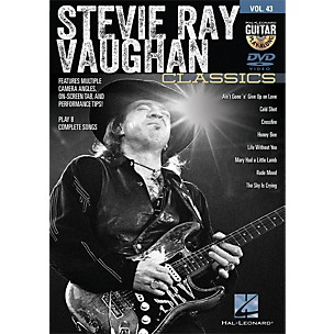 Hal Leonard Stevie Ray Vaughan Classics - Guitar Play-Along DVD Volume 43