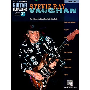 Hal Leonard Stevie Ray Vaughan Guitar Play-Along Series Volume 49 Book with CD