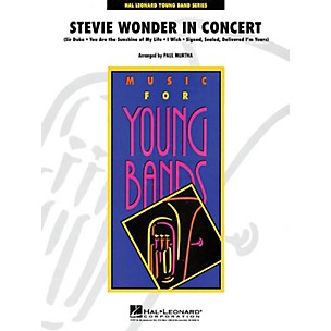 Hal Leonard Stevie Wonder in Concert - Young Concert Band Series Level 3 arranged by John Moss