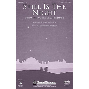 Shawnee Press Still Is the Night Studiotrax CD Composed by Joseph M. Martin