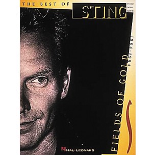 Hal Leonard Sting - Fields of Gold Piano/Vocal/Guitar Artist Songbook