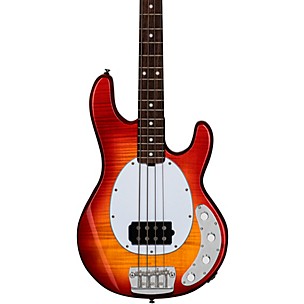 Sterling by Music Man StingRay Ray34 Flame Maple Electric Bass Guitar