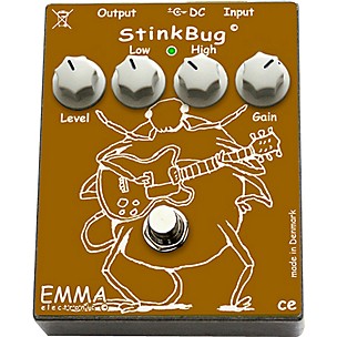 Emma Electronic StinkBug Classic Overdrive Guitar Effects Pedal