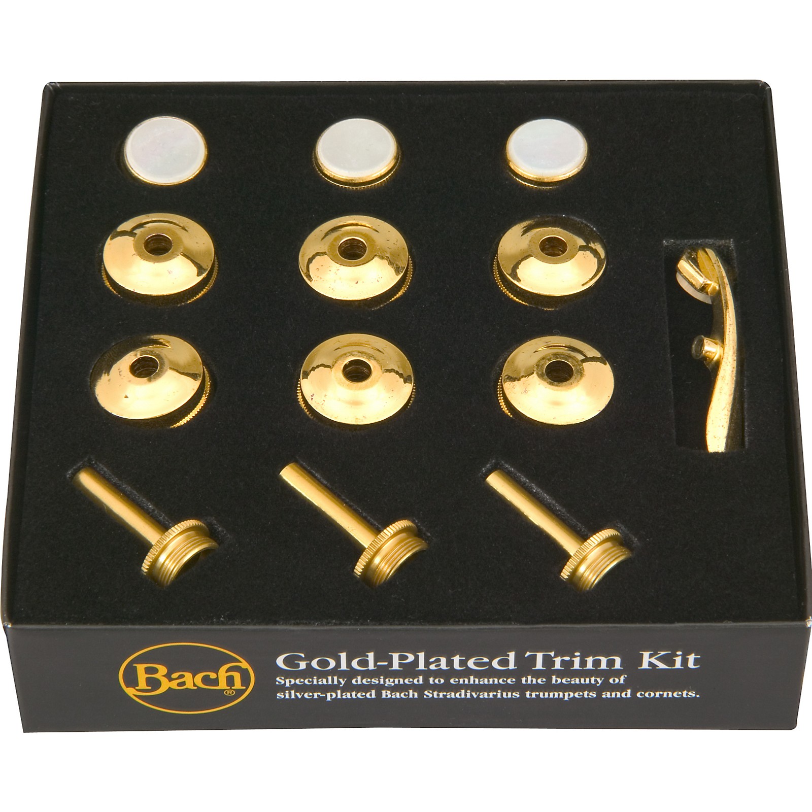 Bach Stradivarius Trumpet Gold Trim Kit | Music & Arts