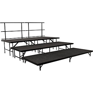 National Public Seating Straight Stage Set