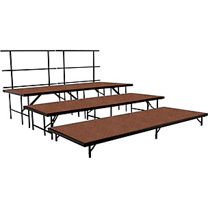 National Public Seating Straight Stage Set