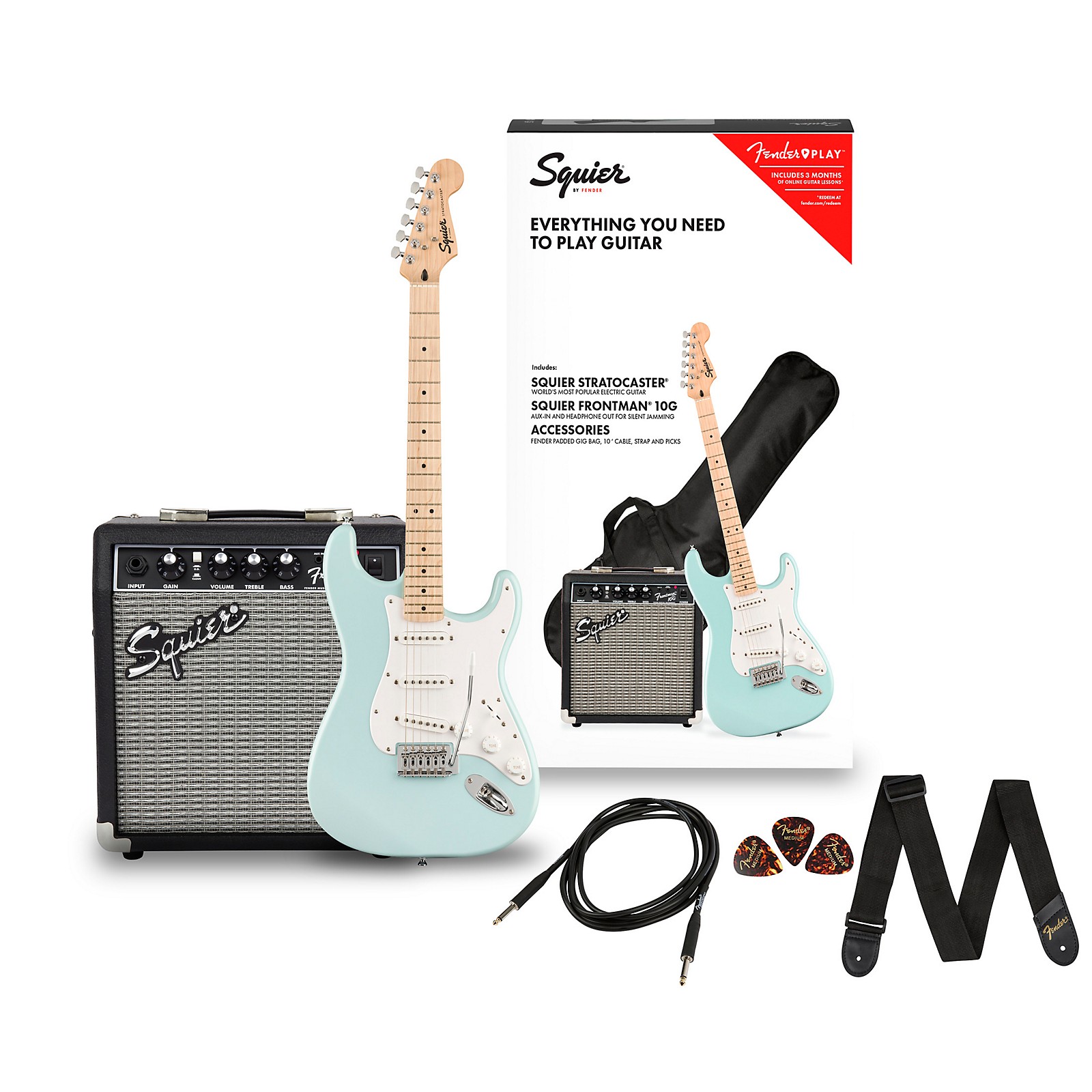RE ARRIVAL/再入荷 Limited-Edition Stratocaster Squier Electric Pack Guitar ギター