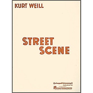 Hal Leonard Street Scene Vocal Score