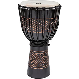 Toca Street Series Black Onyx Djembe