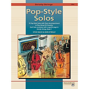 Alfred Strictly Strings Pop-Style Solos Viola Book Only