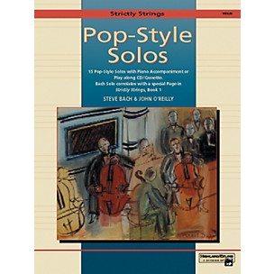 Alfred Strictly Strings Pop-Style Solos Violin Book Only