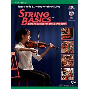 KJOS String Basics Book 3 - Violin