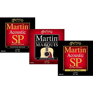 Martin String Combo 3 Pack