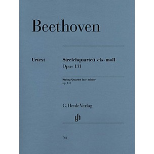 G. Henle Verlag String Quartet C Sharp minor Op. 131 Henle Music Folios Series Softcover Composed by Ludwig van Beethoven