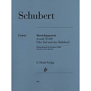 G. Henle Verlag String Quartet D minor D 810 The Death and the Maiden Henle Music Folios Softcover by Franz Schubert