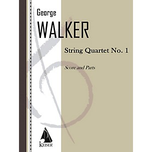 Lauren Keiser Music Publishing String Quartet No. 1 LKM Music Series Composed by George Walker