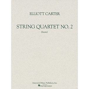 Associated String Quartet No. 2 (1959) (Study Score) Study Score Series Softcover Composed by Elliott Carter