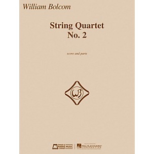 Edward B. Marks Music Company String Quartet No. 2 E.B. Marks Series Composed by William Bolcom