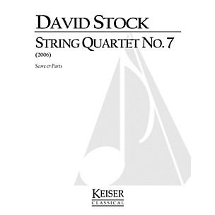 Lauren Keiser Music Publishing String Quartet No. 7 LKM Music Series Composed by David Stock