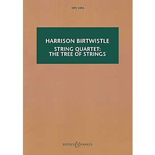 Boosey and Hawkes String Quartet: The Tree of Strings BH Stage Works Series Softcover Composed by Harrison Birtwistle