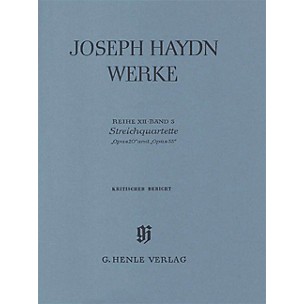 G. Henle Verlag String Quartets, Op. 20 and Op. 33 Henle Edition Series Hardcover